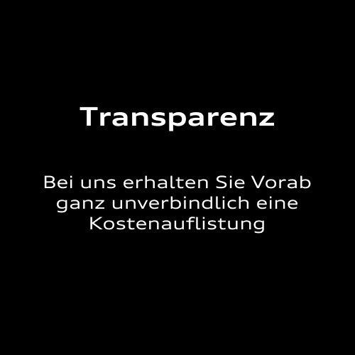 Transparenz Transparenz